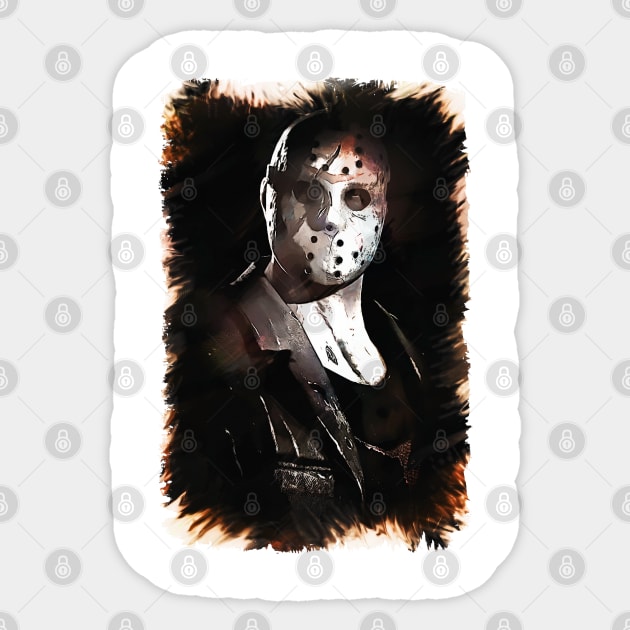 JASON - The Hunt Is On Sticker by Naumovski